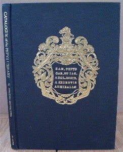 Item #10276 Catalogue of the Pepys Library at Magdalene College, Cambridge. V. Manuscripts,i....