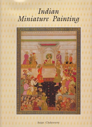Item #10675 Indian Miniature Painting. Anjan CHAKRAVERTY