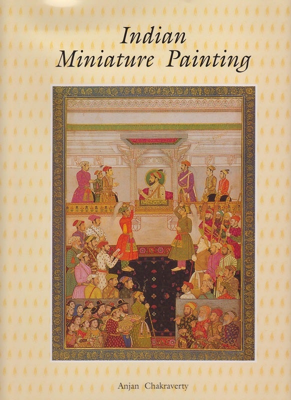 Item #10675 Indian Miniature Painting. Anjan CHAKRAVERTY.