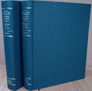 Item #10738 Second Supplementary Catalogue of Hebrew Printed Books in the British Library...
