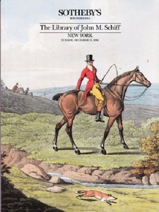 Item #11635 The Library of John M. Schiff