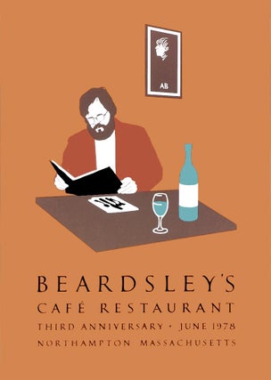 Item #18313 Beardsley's Cafe Restaurant. [Poster]. Lance HIDY