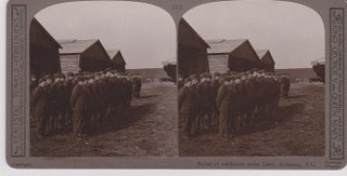 Item #26202 Stereoview of "Squad of mechanics under Lieut Robinson, V.C."