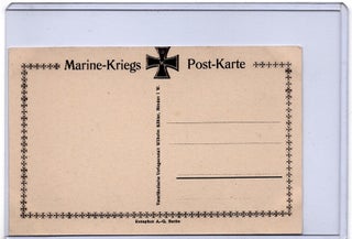 Postcard - "U 9" nach Vernichtung dreier eng-lischer Kriegsschiffe in Wilhelmshaven einlaufend.