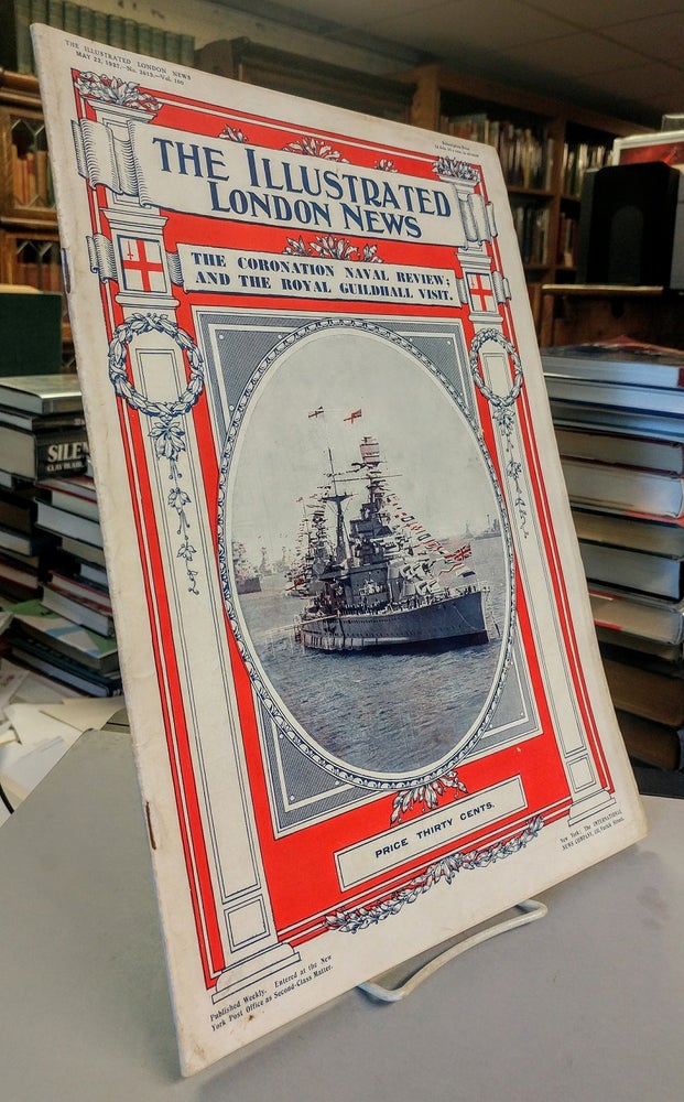 Item #29023 The Illustrated London News. The Coronation Naval Review; and the Royal Guilhall May 22, 1937.