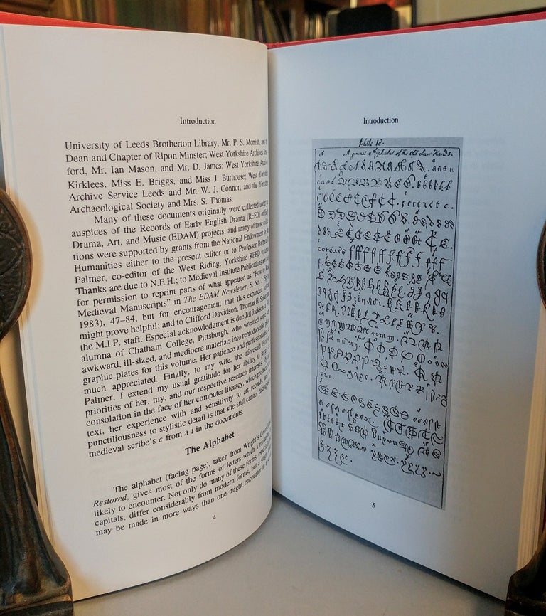 Item #29208 Early Drama, Art, and Music Documents. A Paleography Handbook. John M. WASSON.