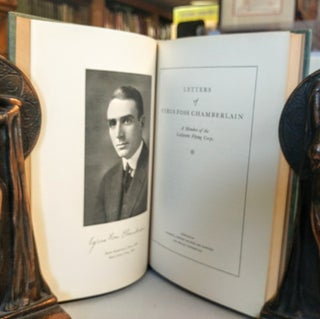 Letters of Cyrus Foss Chamberlain. A Member of the Lafayette Flying Corps.