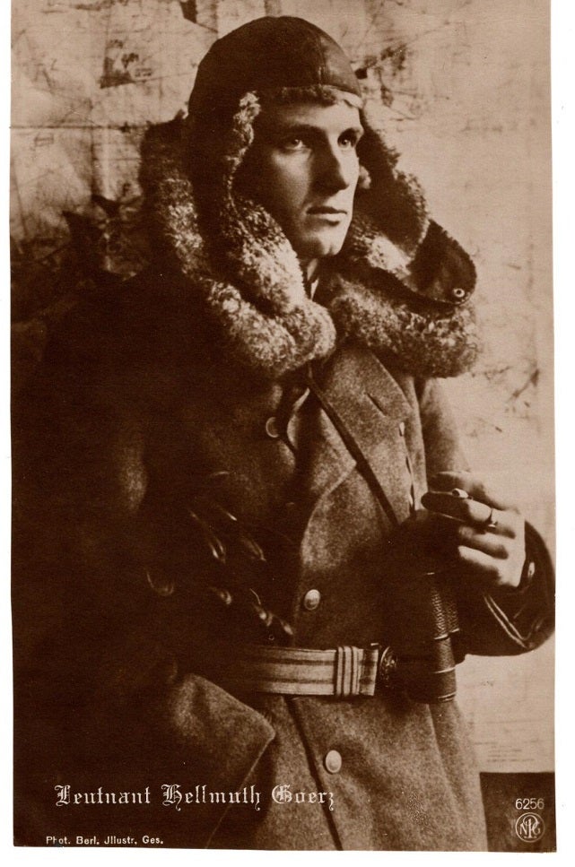 Item #30480 Original Sanke-NPG Postcard #6256 of "Leutnant Hellmuth Goerz".