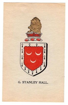 Item #31017 Bookplate of G. Stanley Hall