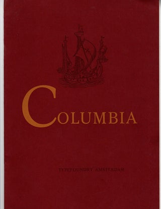 Item #31079 Columbia. Cut into four series: Roman & Italic, bold & bold Italic