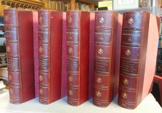 The Works of William Shakespeare. Edited by William George Clark and John Glover. Nine Volumes, complete.