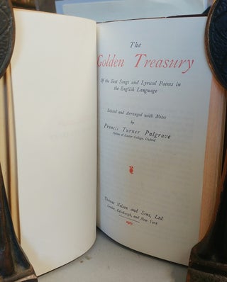 The Golden Treasury of the Best Songs and Lyrical Poems in the English Language.