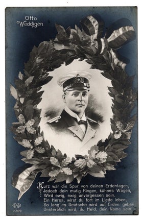 Item #31684 (Postcard). "Otto Weddigen" (U-Boat, U-Boote). POSTCARD - GERMAN U-BOAT