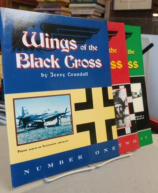 Item #31898 Wings of the Black Cross. Photo Album of Luftwaffe Aircraft. Three volumes. Jerry...