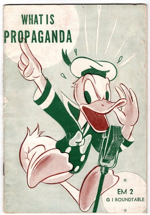Item #33172 What Is Propaganda. American Historical Association