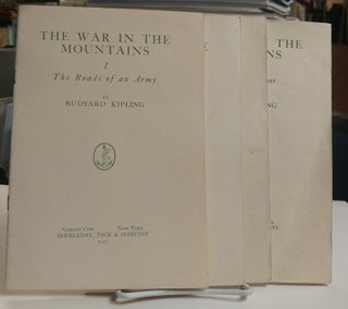The War in the Mountains. (4 of 5 parts. Missing Part 3. Rudyard KIPLING.