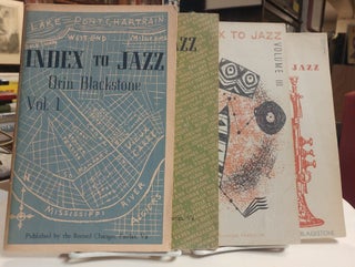 Item #33210 Index to Jazz. [1917-1944]. Four Volumes, complete. Orin BLACKSTONE