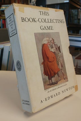 Item #33236 This Book-Collecting Game. A. Edward NEWTON