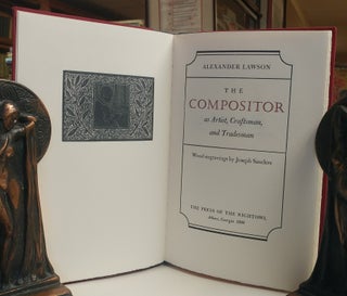 Item #33261 The Compositor as Artist, Craftsman, and Tradesman. Alexander LAWSON