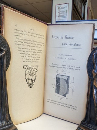 Lecons de reliure pour amateurs.