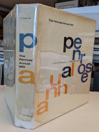 Item #33543 The Penrose Annual Volume 56: A Review Of The Graphic Arts. Allan DELAFONS