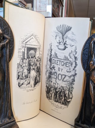 Sketches by Boz. Illustrative of Every-Day Life and Every-Day People. Sketches of Young Gentlemen, Sketches of Young Couples, the Mudfog Papers and Other Sketches. Two Volumes.