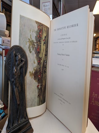 The Monotype Recorder. [Volume 26, No. 217].A Journal for Users & Propsective Users of the "Monotype" Composing Machine and Supplies, etc. Training Schools Number. Edited by Beatrice Warde.