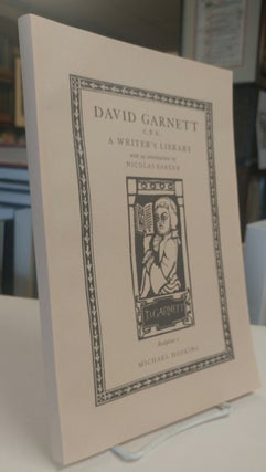 Item #3753 David Garnett C.B.E. A Writer's Library