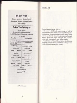On the Track of the Dixie Limited. Further Notes of a Faulkner Collector.